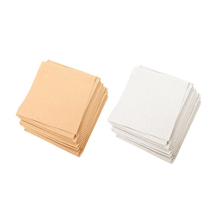100PCS Pizza Box Pads Greaseproof Paper Food Liners Oil Resistant Pizza Mat - 10inch.