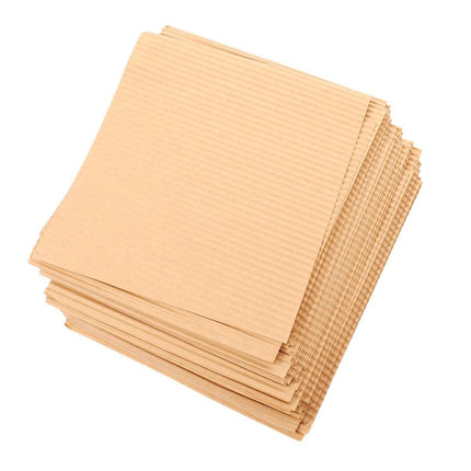100PCS Pizza Box Pads Greaseproof Paper Food Liners Oil Resistant Pizza Mat - 10inch.