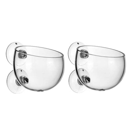 Aquarium Plant Cup for Breeding and Aquascaping Glass Water Plant Holder.