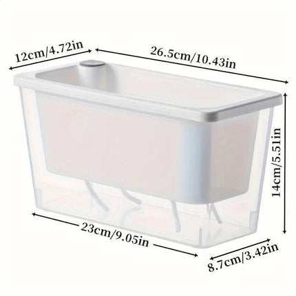 Balcony Vegetable Pot Planter Lazy Self Priming Flower Pot for Indoor Gardening - Green.