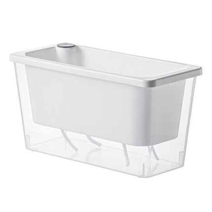 Balcony Vegetable Pot Planter Lazy Self Priming Flower Pot for Indoor Gardening - Green.