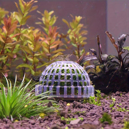 3pcs Aquarium Plastic Moss Ball Fish Decoration Aquatic Plant Accessories.