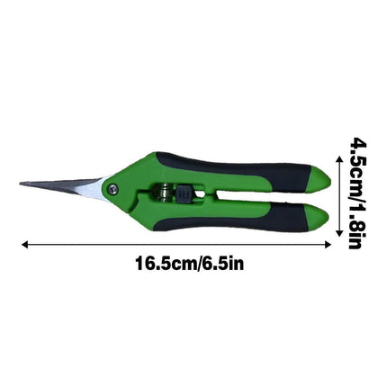 2Pcs Pruning Shears Plant Scissors Trim Trees Snips Branch Garden Secateurs Tool.