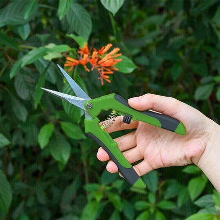 2Pcs Pruning Shears Plant Scissors Trim Trees Snips Branch Garden Secateurs Tool.