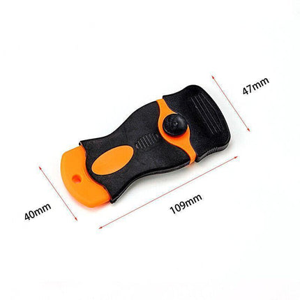 Plastic Razor Blade Scraper or Replacement Blades 10/20/30/50/100PCS Cleaning Tool - 1X Plastic Scraper.