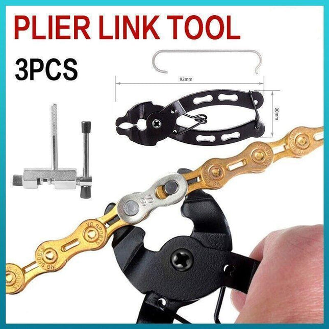 Bicycle Chain Hook Plier Link Tool Bike Repair Extractor Cutter Breaker Cycling.
