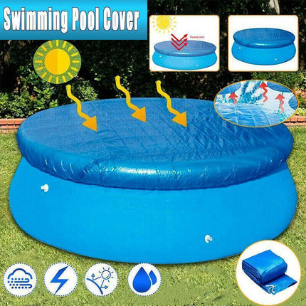 Round Swimming Pool Cover Lot For Garden Outdoor Paddling Family Pools - 183cm.