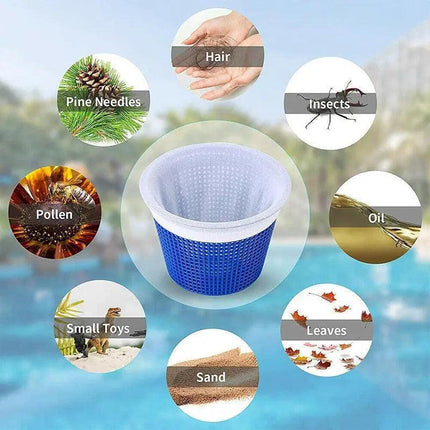 Pool Skimmer Socks for Filter Basket Debris Net Bags 5 to 30 Pieces - 5PCS.