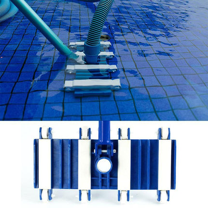 Heavy Duty Flexible Pool Vacuum Head with Wheels for 38mm Hose.