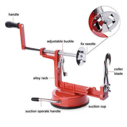 Manual Spiral Potato Slicer Twister Cutter Machine for Tornado Chips and Vegetables.