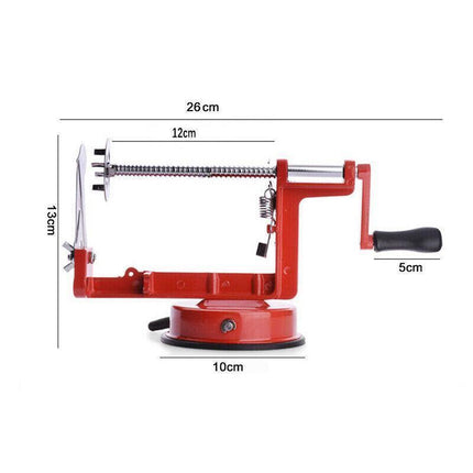 Manual Spiral Potato Slicer Twister Cutter Machine for Tornado Chips and Vegetables.