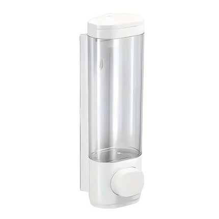Wall Mounted Soap Dispenser Manual Press Shower Gel Bottle for Hand Sanitizer.