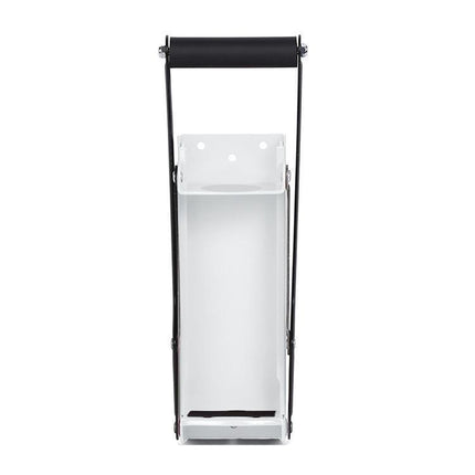 Can Crusher 12/16oz Beer Smasher Aluminium Recycling Wall Mount Bottle Opener - White.