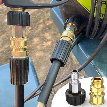 Pressure Washer Adapter 1/4inch Quick Connect Kit M22-14 Adapter.
