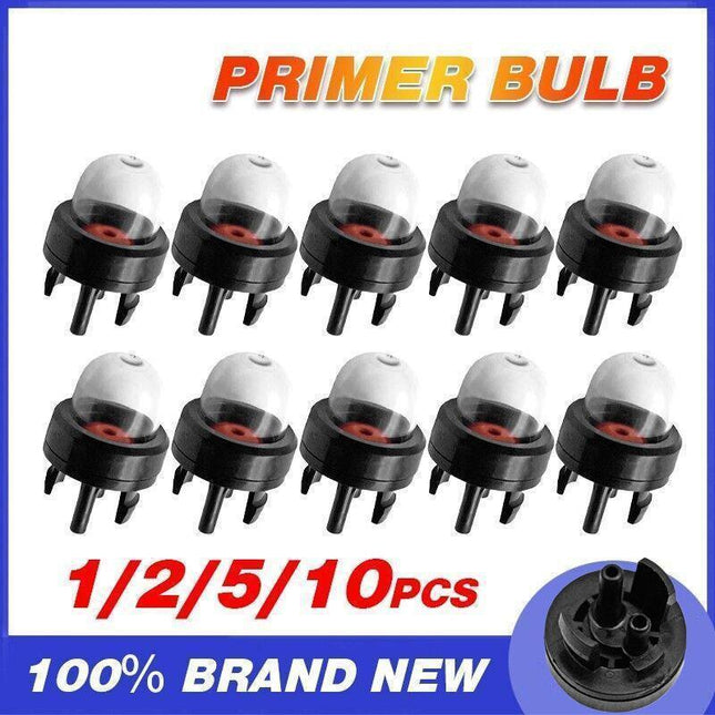 Pack of 1 to 10 Primer Bulbs for Ryobi Homelite Mccullock Trimmer Blower Equipment - 1 PC.