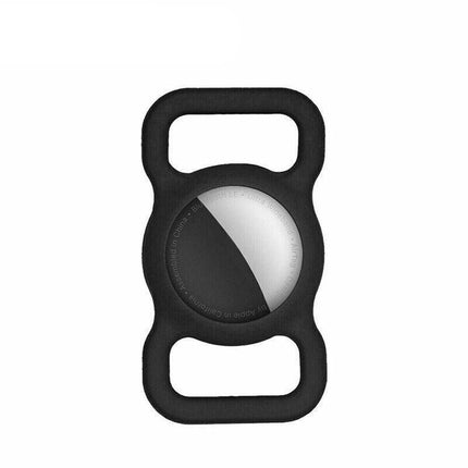 Silicone Collar Attachment Case Compatible with Tracking Device for Pets - White.