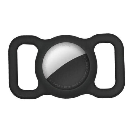 Silicone Collar Attachment Case Compatible with Tracking Device for Pets - White.