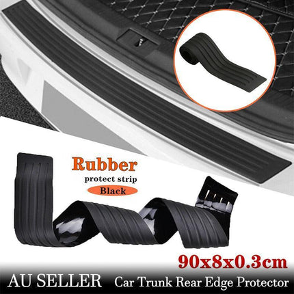 Car Trunk Rear Edge Protector Rubber Bumper Guard  No Scratch Auto Universal  Au.