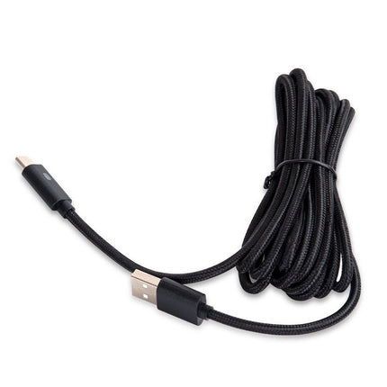 For PS5 Controller 3M USB Type-C Braided Fast Charging Cable for PS5 NS PRO.