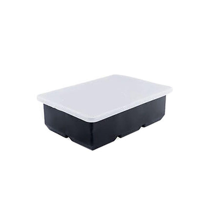 Large Ice Cube Tray Ball Maker Big Silicone Mold Sphere Whiskey Round Mould - Square 6 grid.