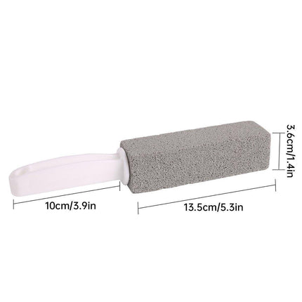 Pumice Stone Wand Tile Cleaning Stains Brush Cleaner Tool Toilet Bowl Bathtub.