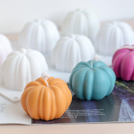 Halloween Silicone Chocolate Cake Mold Pumpkin Mold Baking DIY Handmade Soap.