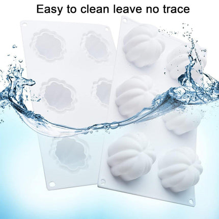 Halloween Silicone Chocolate Cake Mold Pumpkin Mold Baking DIY Handmade Soap.