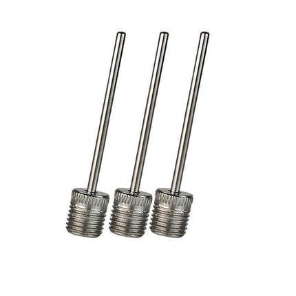 Stainless Steel Ball Pump Needle Inflator Pin for Football Basketball Volleyball - 3PCS.