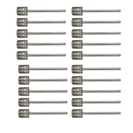 Stainless Steel Ball Pump Needle Inflator Pin for Football Basketball Volleyball - 3PCS.
