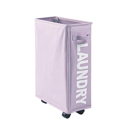 Large Foldable Laundry Washing Clothes Storage Bag Hamper Basket Bin Organiser - Navy.