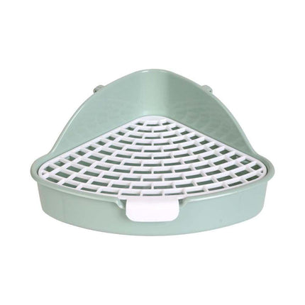 Rabbit Litter Box And Small Animals Pet Toilet Pee Pad Supplies Potty Rabbit - Yellow.