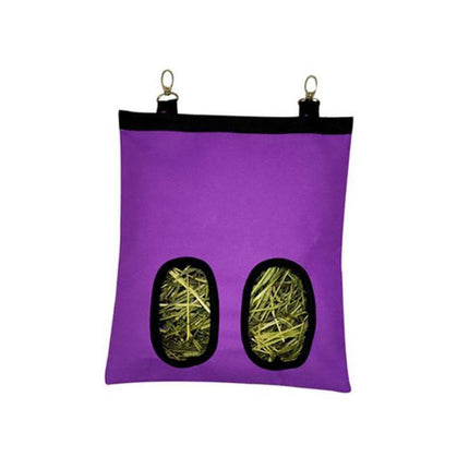 Hay Bag Guinea Pig Rabbit Feeding Bag Animal Hay Feeder Bag Hanging Feeder - Yellow.