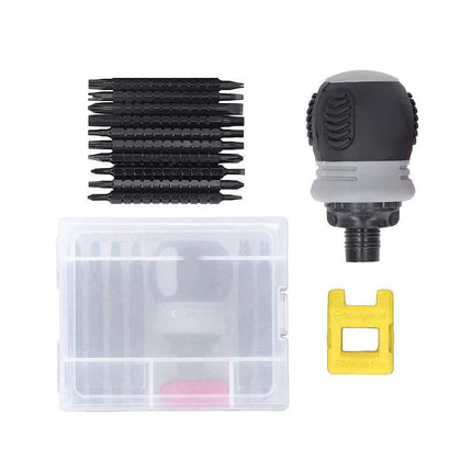 Ratchet Screwdriver Set with Sleeve Dual Head Screwdriver Expansion Cross Bits - 34-in-1.