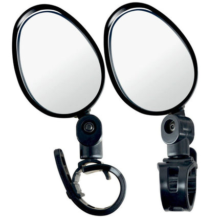 2pcs Bike Rear View Mirrors Adjustable Mountain Bike Handlebar Mirrors Cycling.