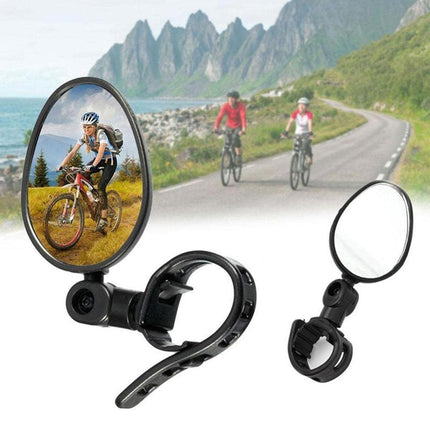 2pcs Bike Rear View Mirrors Adjustable Mountain Bike Handlebar Mirrors Cycling.