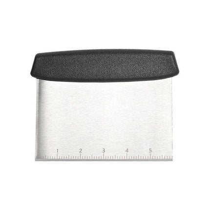 Dough Scraper Stainless Steel Bake Cake Slicer Pastry Cutter Multipurpose Bench - Rectangle.