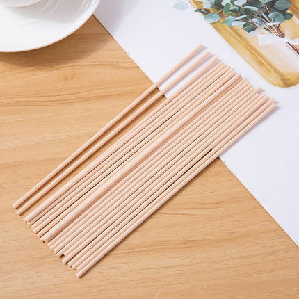 Premium Quality Reed Diffuser Reeds Rattan Stick 3x260mm Wood Colour - 10pcs.