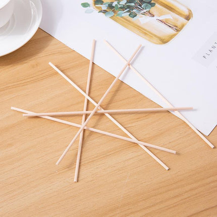 Premium Quality Reed Diffuser Reeds Rattan Stick 3x260mm Wood Colour - 10pcs.