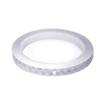 8m Reflective Tape for Bikes Cars Motorcycles Waterproof High Visibility Strip - Red-White.