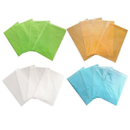 4PCS Cuttable Kitchen Anti-slip Mat Anti-fouling Refrigerator Drawer Liner Mat - Blue.