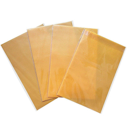 4PCS Cuttable Kitchen Anti-slip Mat Anti-fouling Refrigerator Drawer Liner Mat - Blue.