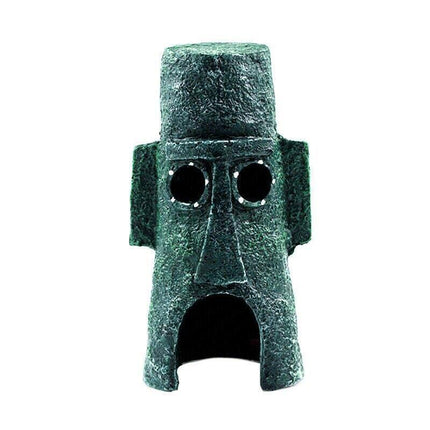 For Alien Spongebob Pineapple House Hole Fish Tank Decoration Aquarium Ornament - Plankton House.