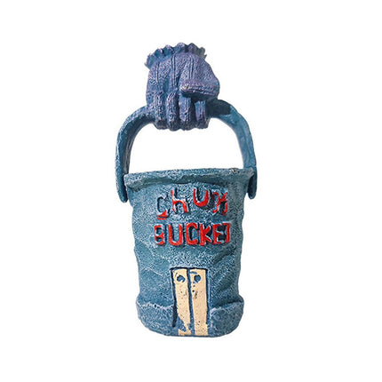 For Alien Spongebob Pineapple House Hole Fish Tank Decoration Aquarium Ornament - Plankton House.