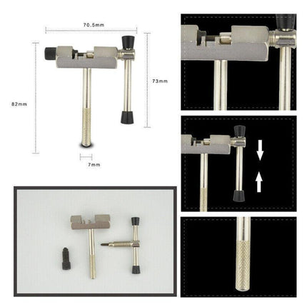 5PCS Bike Repair Tool Kit Crank Puller Chain Breaker Freewheel Bottom Bracket Remover.