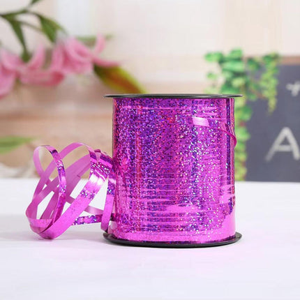 5mm Balloon Ribbon Curling Party String Gift Wrap Decoration Birthday Wedding - Laser-Rose Gold.