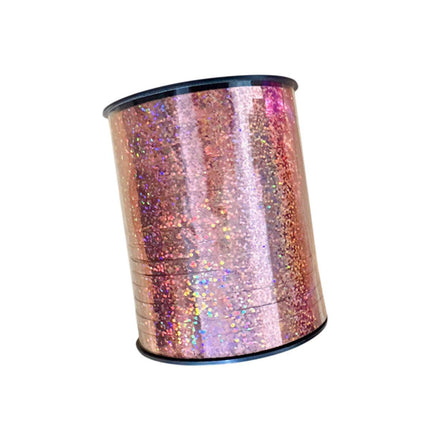 5mm Balloon Ribbon Curling Party String Gift Wrap Decoration Birthday Wedding - Laser-Rose Gold.