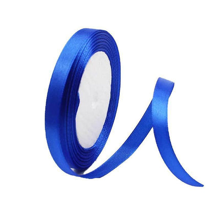 10mm Width Satin Hair Ribbon Wedding Party Decoration Gift Banquet 3m - Light Blonde.