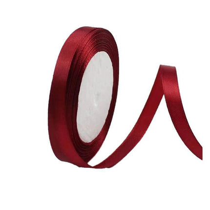 10mm Width Satin Hair Ribbon Wedding Party Decoration Gift Banquet 3m - Light Blonde.