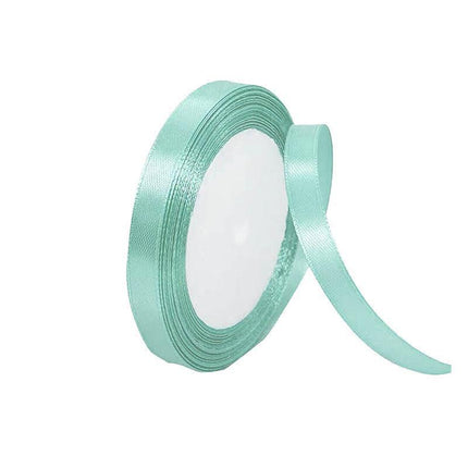 10mm Width Satin Hair Ribbon Wedding Party Decoration Gift Banquet 5m - Light Blonde.