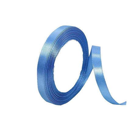 10mm Width Satin Hair Ribbon Wedding Party Decoration Gift Banquet 5m - Light Blonde.